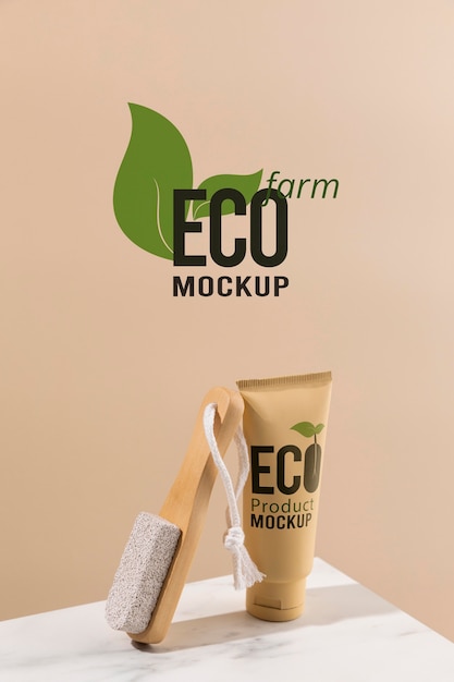 Mock-up di concetto ecologico