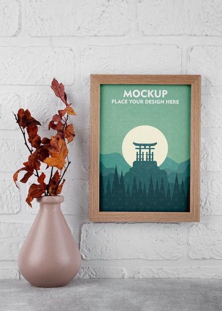 Mock-up di cornice con poster