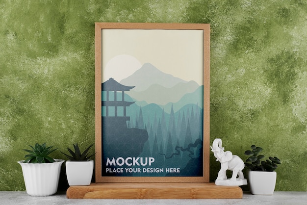 Mock-up di cornice con poster