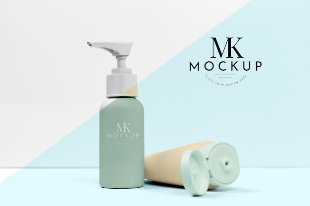 Mock-up di prodotti cosmetici