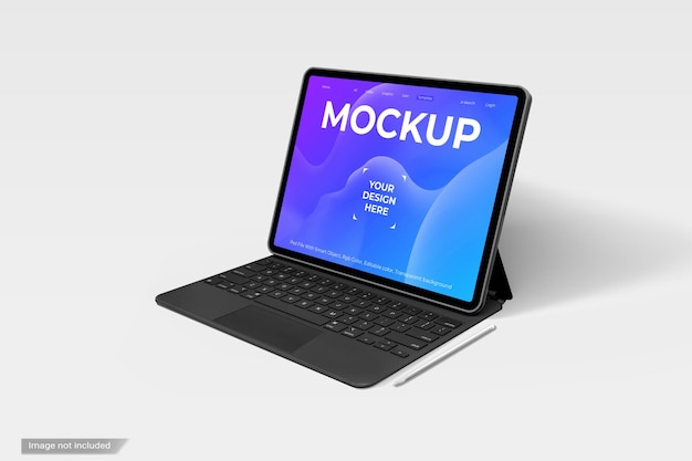 Mock-up De L'écran De La Tablette