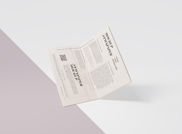 PSD mock-up für zeitung