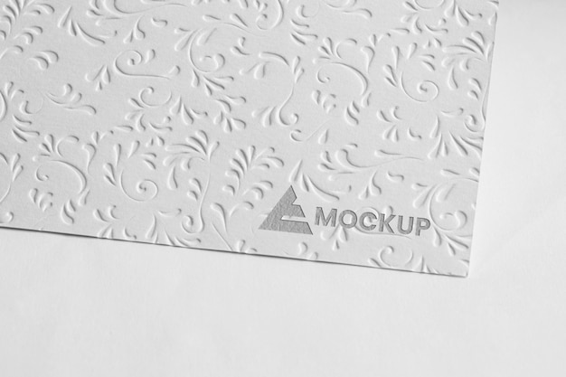 Mock-up Logo Design auf Visitenkarten
