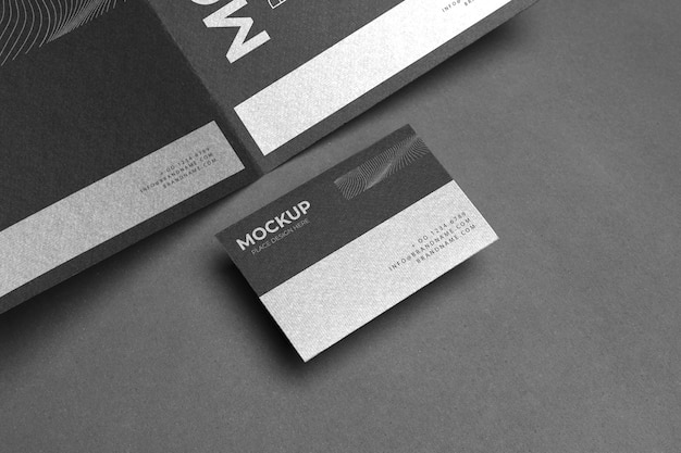 Mock-up-Mock-up-Sortiment für Unternehmen mit hohem Winkel