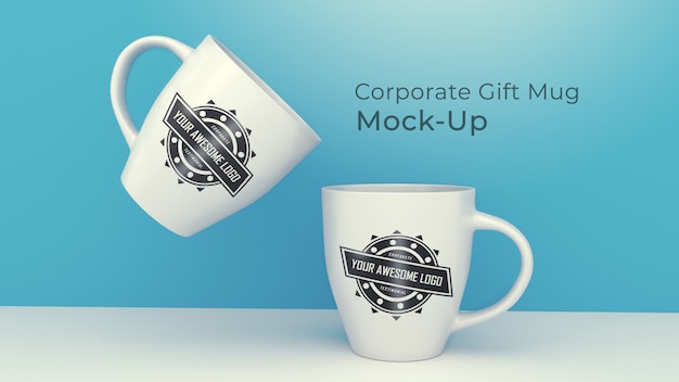 Mock-Up moderno regalo aziendale
