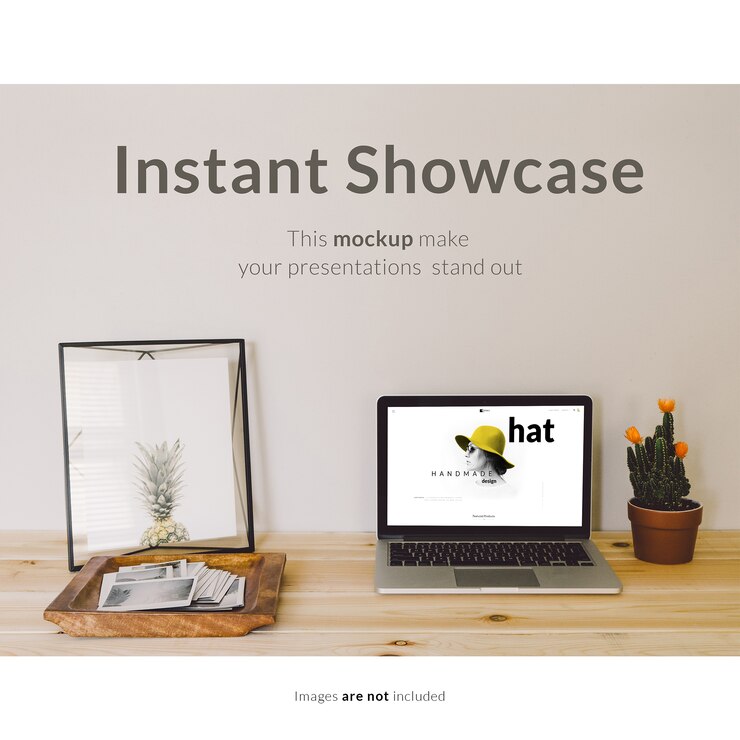 PSD mock up de pantalla realista