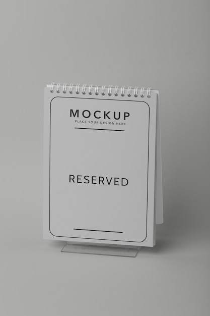 Mock-up per la visualizzazione del tavolo