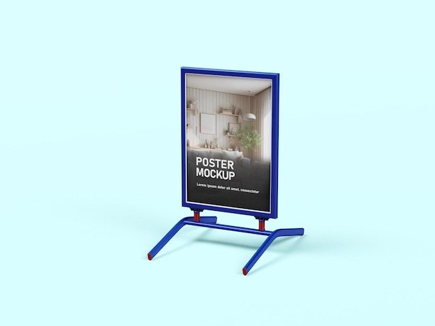 Mock-up d'une publicité et d'une affiche