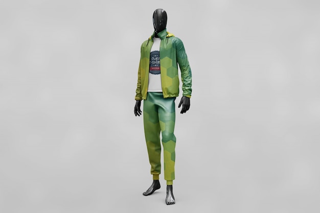 Mock up de ropa de hombre | Archivo Premium