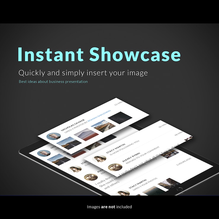 PSD mock up de tableta negra
