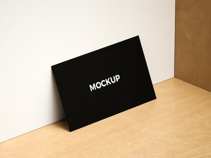 PSD mock up de tarjetas de visita