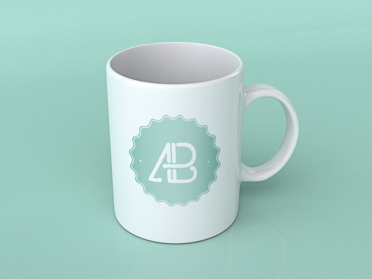PSD mock up de taza