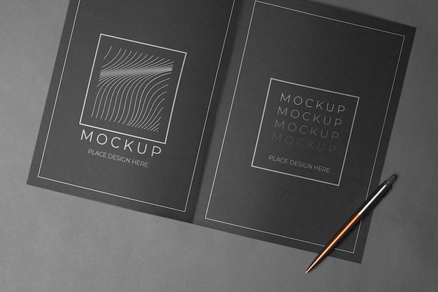 Mock-up-Zusammensetzung für Firmenbriefpapier
