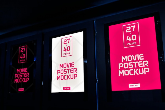 Mock-ups de pôster de filme v1 2