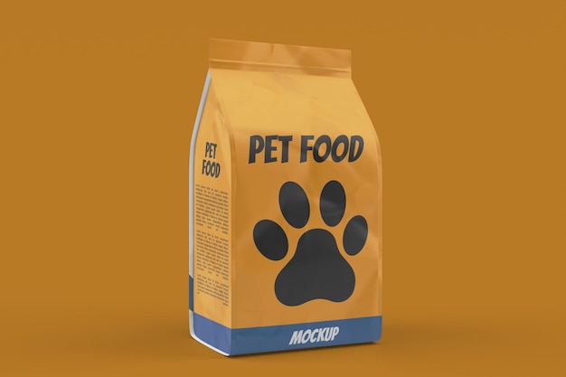 Mockup de alimentos para paquetes de turba