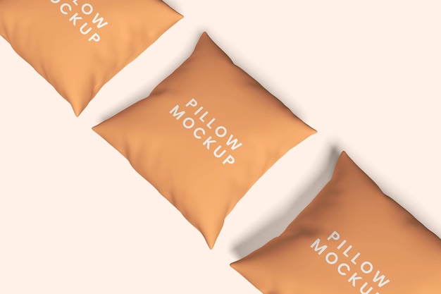 Mockup de la almohada psd