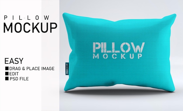 Mockup de la almohada