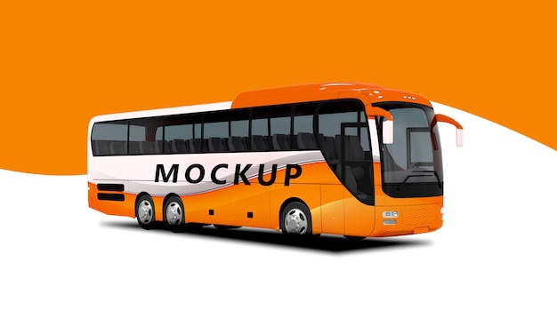 Mockup de autobús