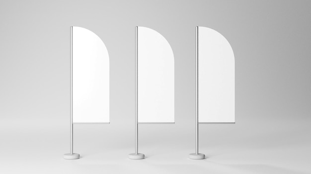 Mockup de la bandera del PSD