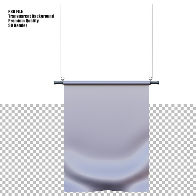 Mockup de la bandera