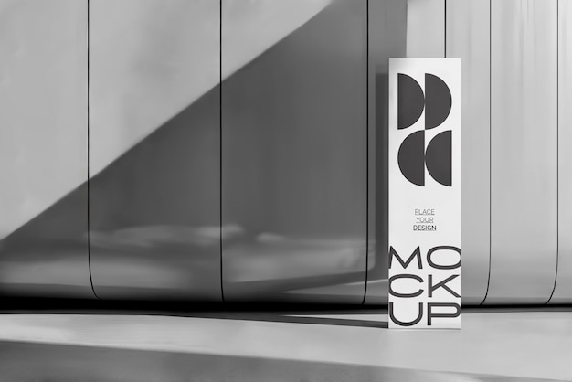 Mockup de banner para interiores