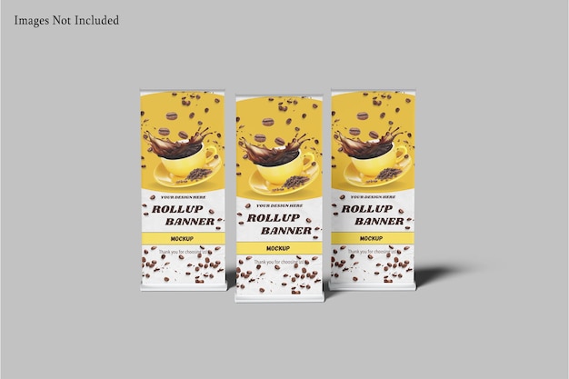 Mockup de banner recopilatorio