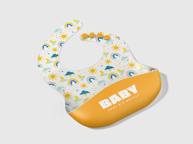 Mockup de bebé en 3D