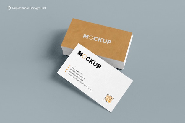 Mockup biglietto da visita fronte-retro