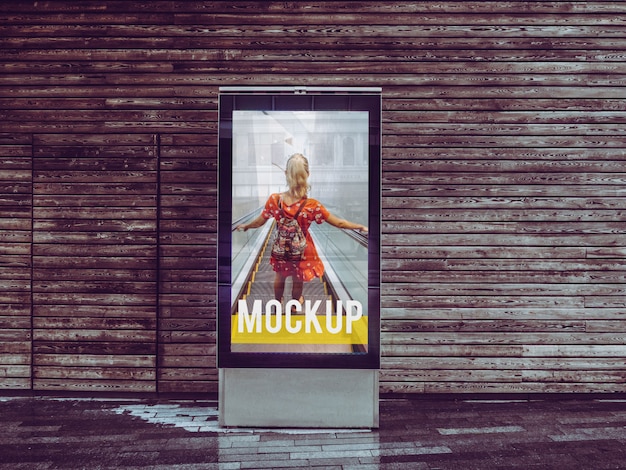 PSD mockup billboard