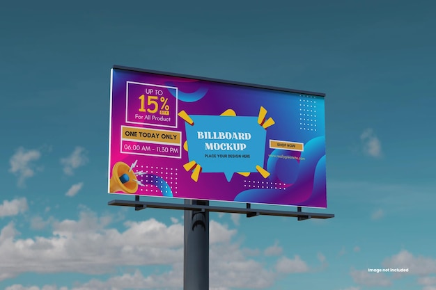 PSD mockup billboard