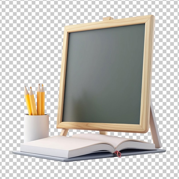 mockup blanco espacio de copia pizarra png