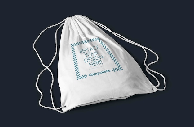 Mockup de la bolsa de dibujo