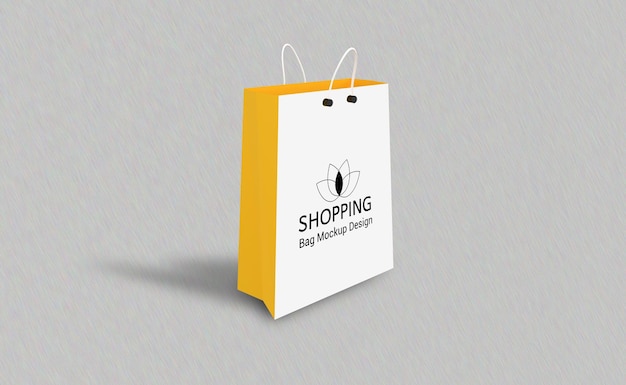 Mockup de bolsa de papel
