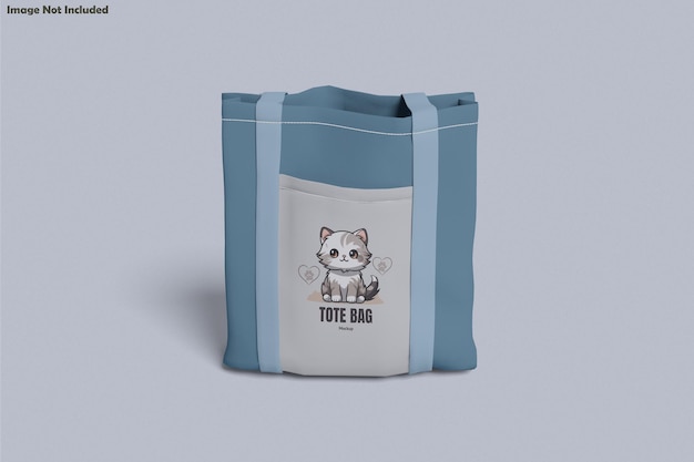 Mockup de la bolsa de Tote