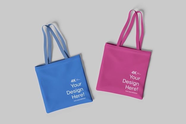 Mockup de la bolsa de Tote