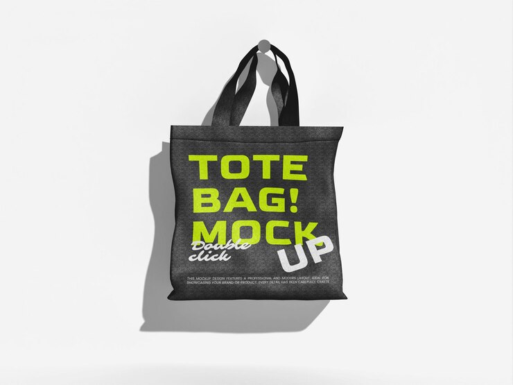 Mockup de la bolsa de Tote