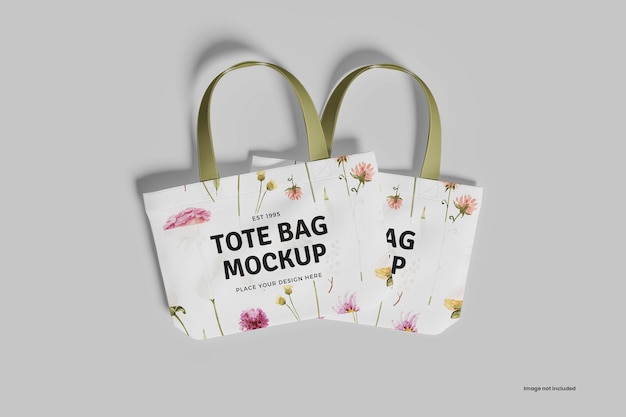 Mockup de la bolsa de Tote