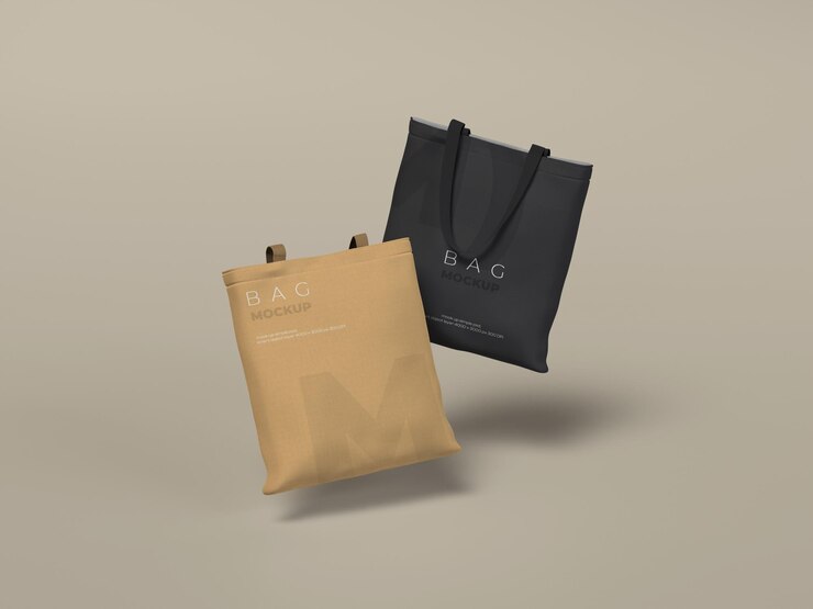 Mockup de la bolsa de Tote