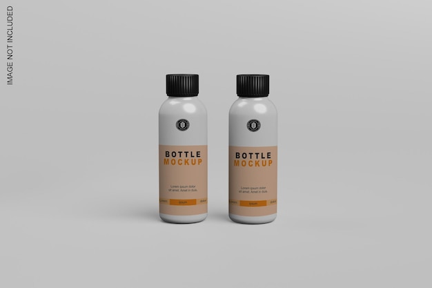 Mockup de botella de agua