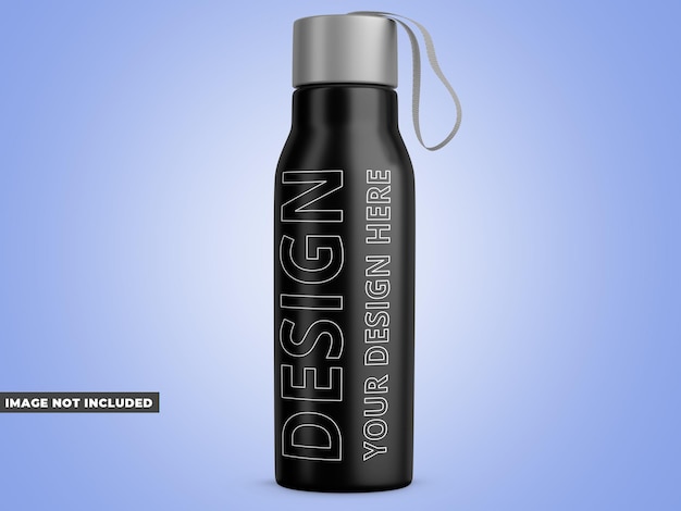 PSD mockup de botella de agua