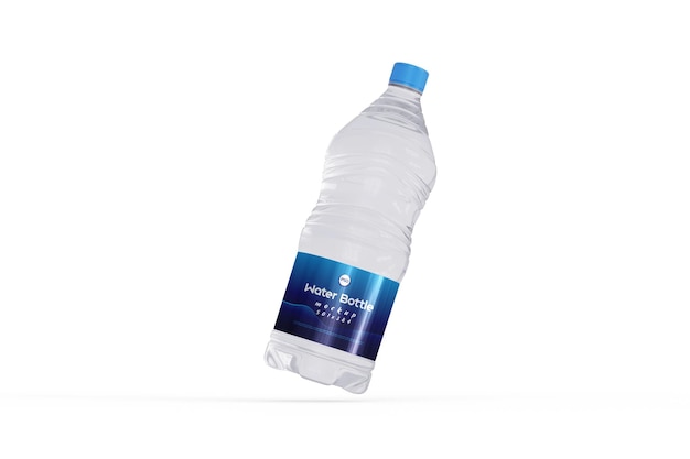 PSD mockup de botella de agua