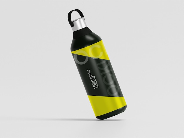 Mockup de botella de agua