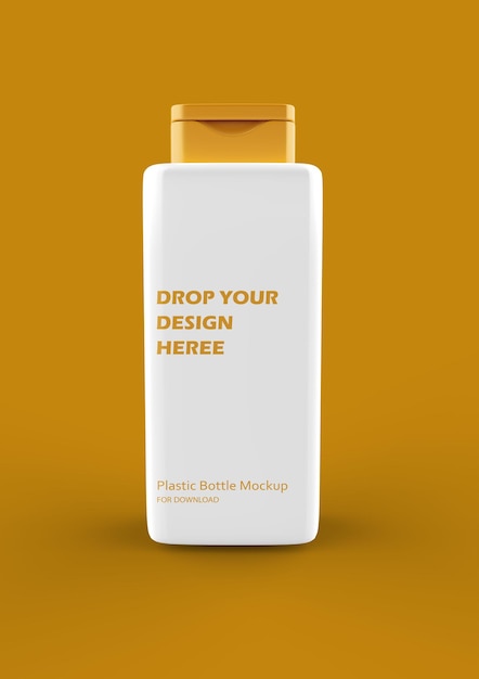 Mockup de botella de champú psd