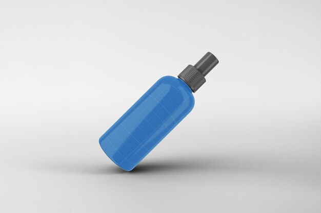 Mockup de botella de pulverización