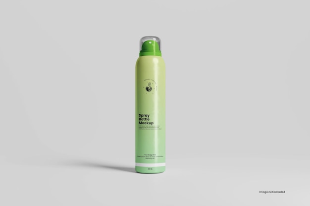 Mockup de botella de pulverización