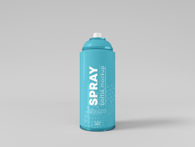 Mockup de botella de pulverización