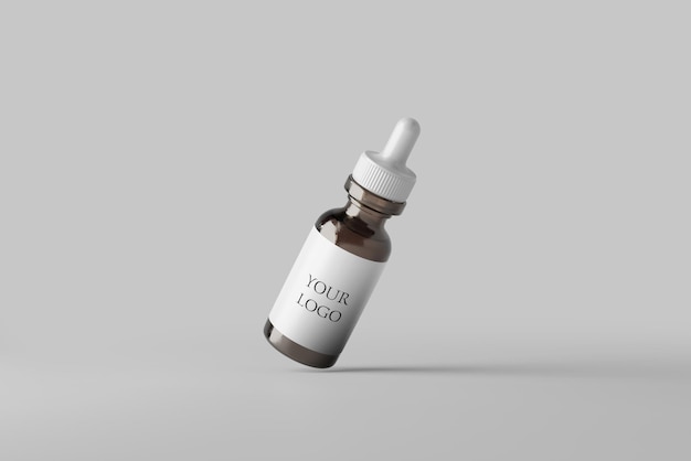 Mockup de botella de pulverización