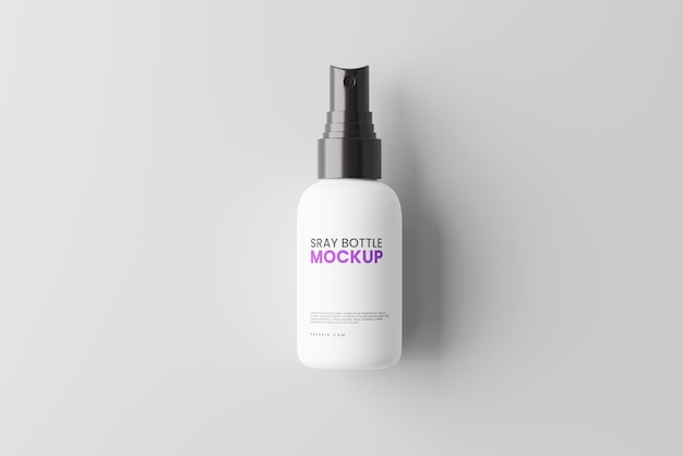 Mockup de botella de pulverización