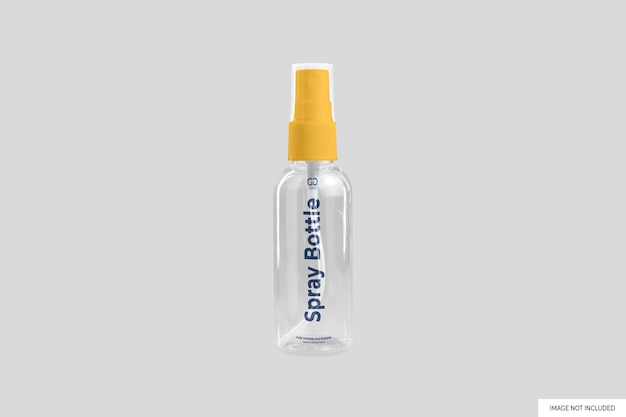 Mockup de botella de spray