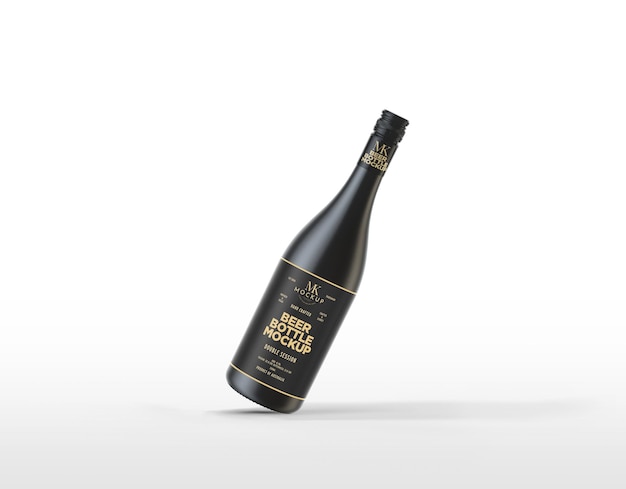 Mockup de botella de vino